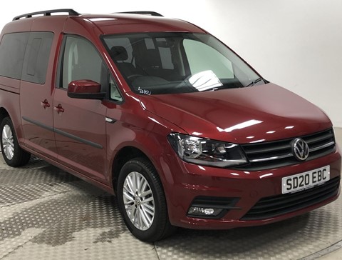 Used Wheelchair Accessible VW Caddy Maxi 2.0 ltr TD 102 Life Automatic Used Wheelchair Accessible VW Caddy Maxi 2.0 ltr TD 102 Life Automatic